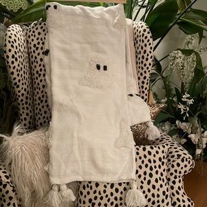 Rachel Zoe ghost throw blanket